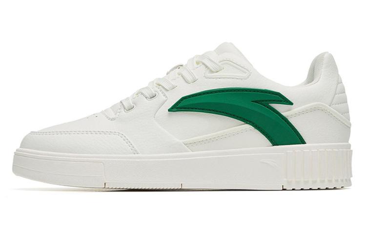 Anta 982 Low-Top Skateboard Shoes Women's White Green