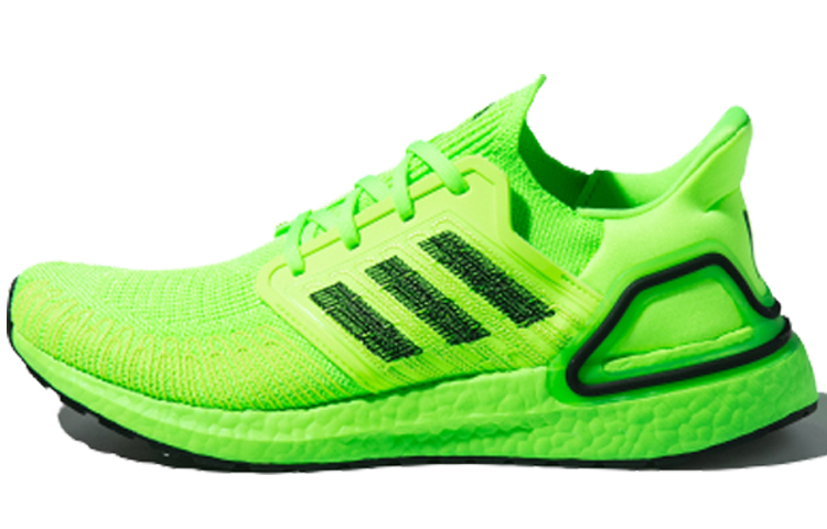 Adidas Ultra Boost 20 'Solar Green Black'