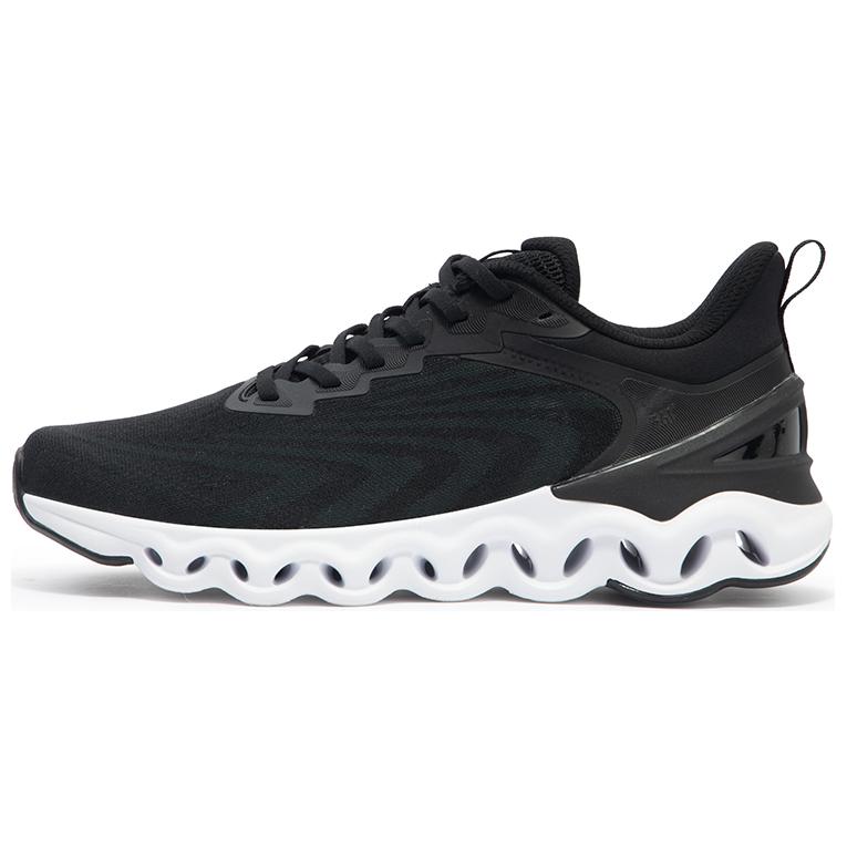 361° Cushioning, Slip Resistant, Abrasion Resistant, Breathable Low Top Running Shoes Men's Black White