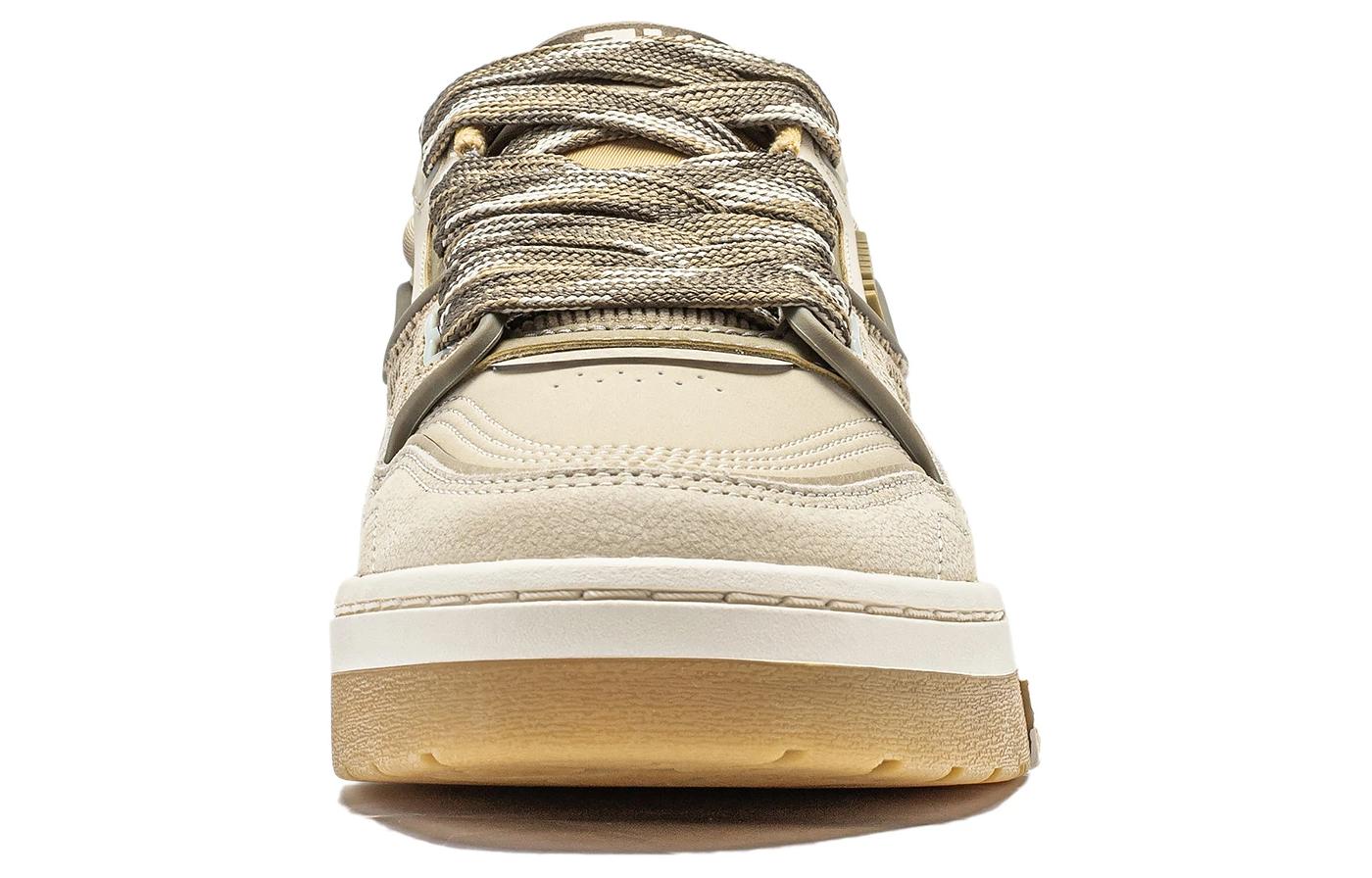 LINING 001 BTC Skateboard Shoes Men's Low top Earth Tone купить в интернет-магазине Yoocart с быстрой доставкой по России.