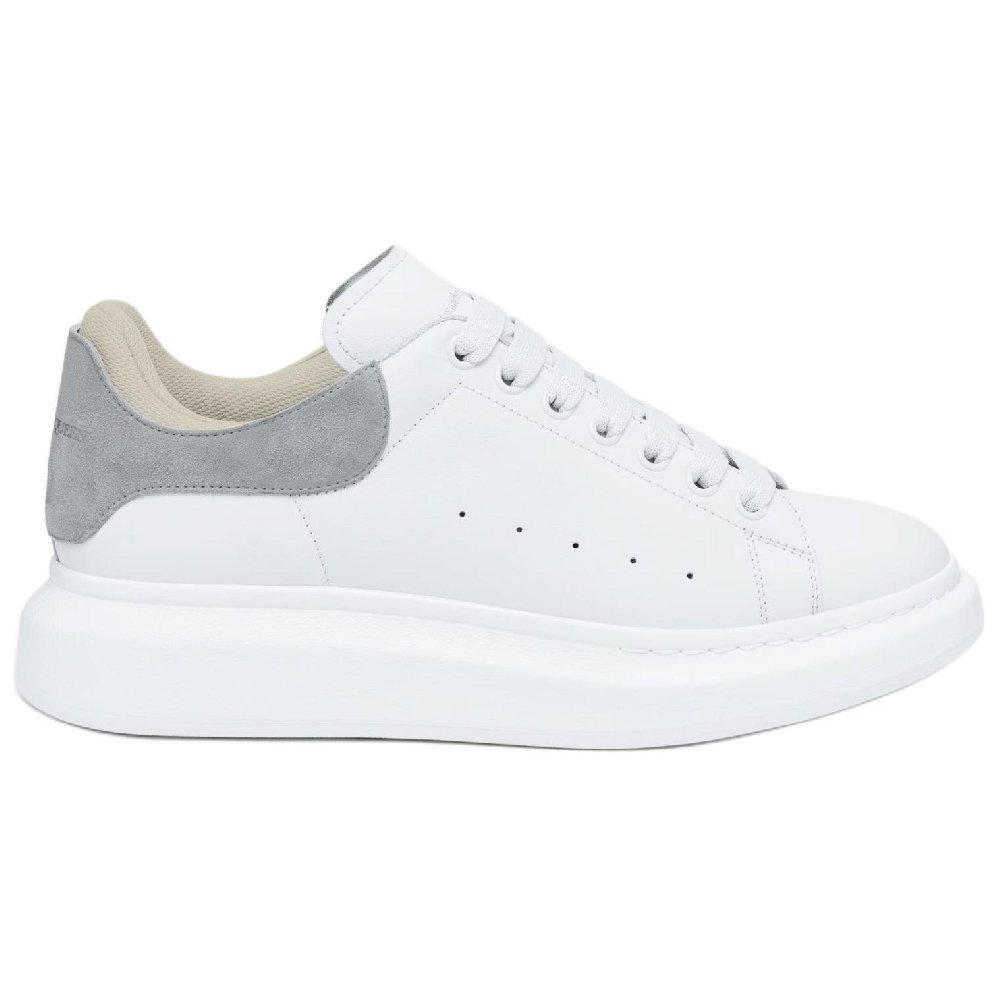 Alexander McQueen Oversized White Grey Suede