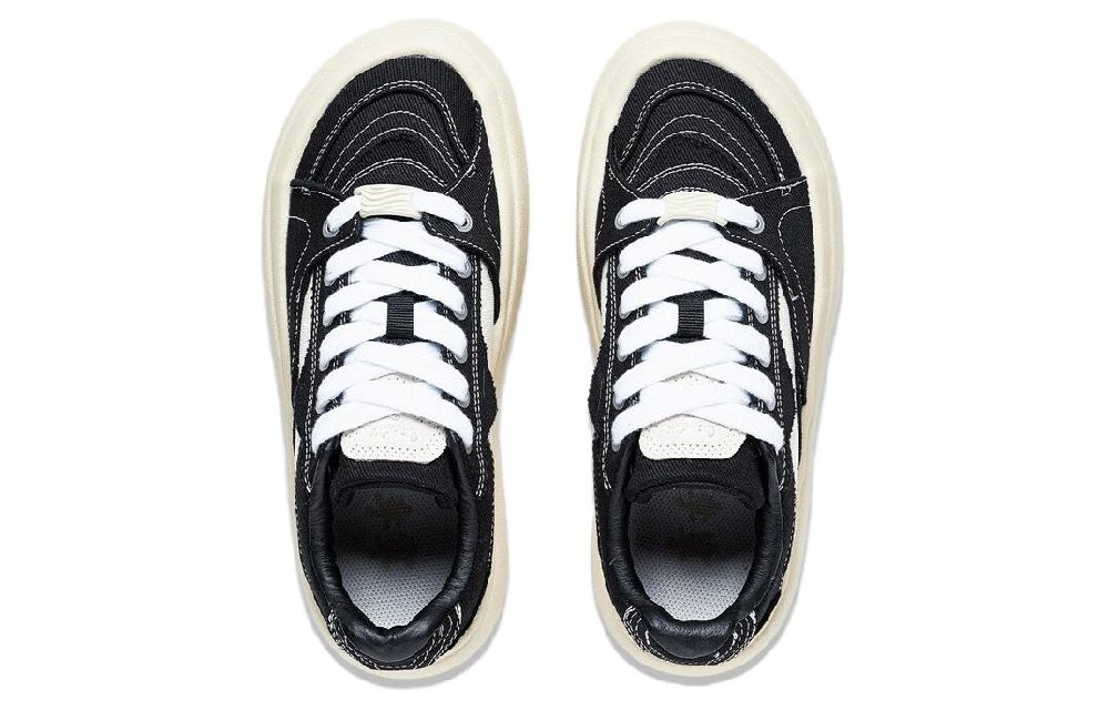 LiNing Low-Top Sports Casual Shoes Women's Black White