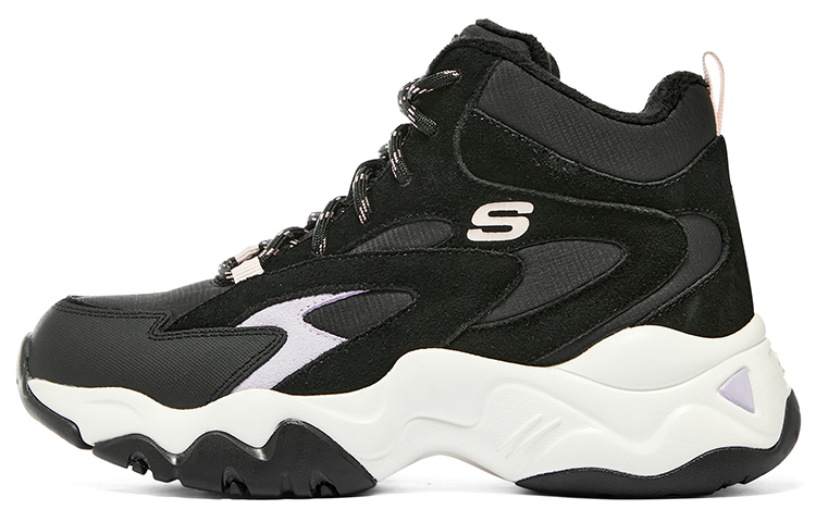 Skechers D'LITES Low Top Casual Shoes Women's Black
