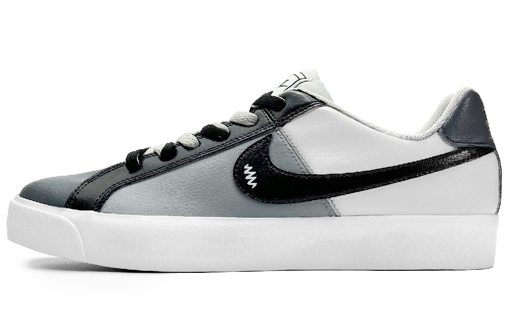 Nike Court Royale Anti-Slip And Wear-Resistant Lightweight Low-Top Skateboard Shoes Unisex Gray