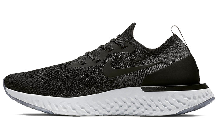 Nike Epic React Flyknit Black Dark Grey Women's