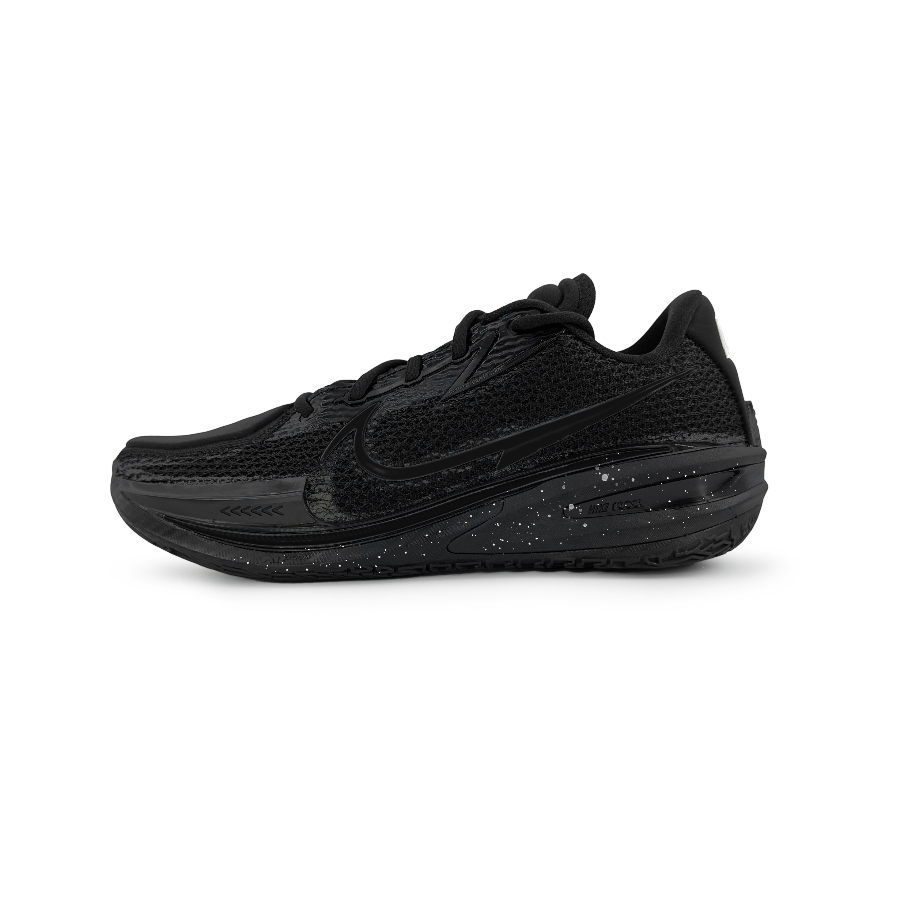 Nike Air Zoom G.T. Cut 1 EP Black Warrior Abrasion Resistant Low top Basketball Shoes Unisex Black