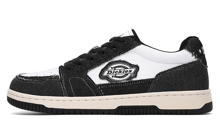 Dickies Low-Top Skateboard Shoes Men's Black White