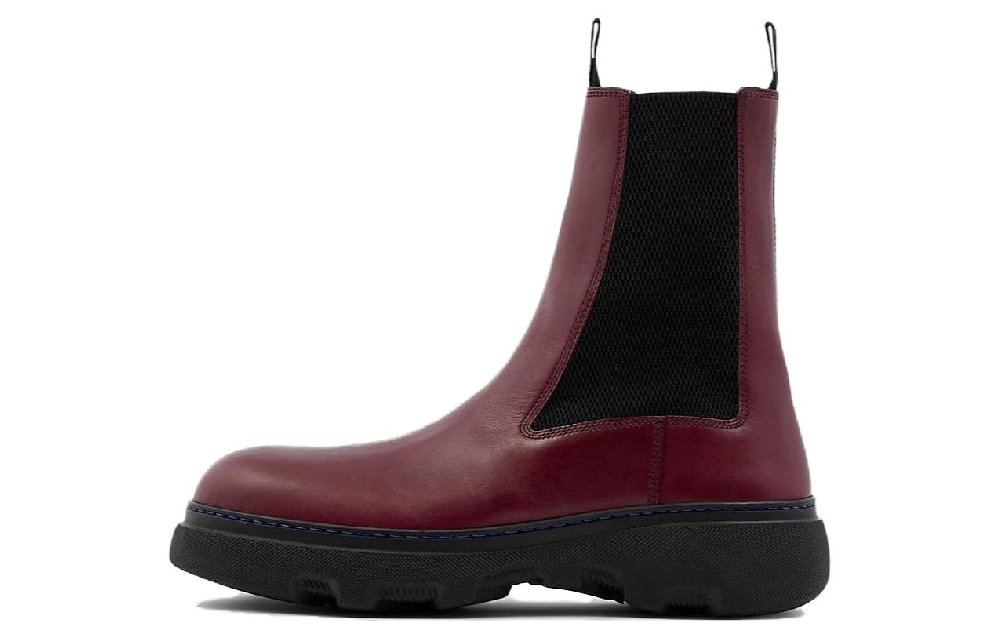 Burberry Chelsea Leather Ankle Boots