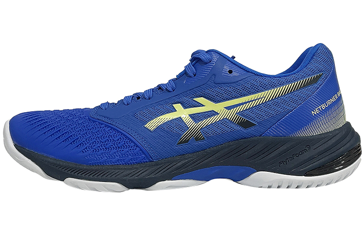Asics Netburner Ballistic Ff 3 Illusion Blue Glow Yellow