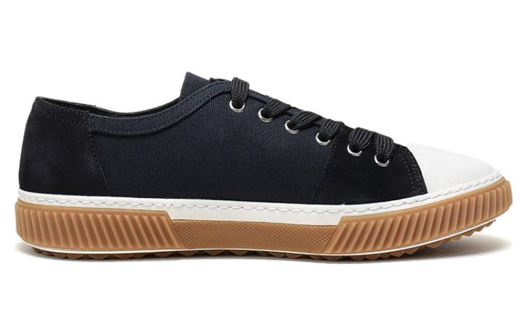PRADA Canvas Shoes Men's Low top Blue