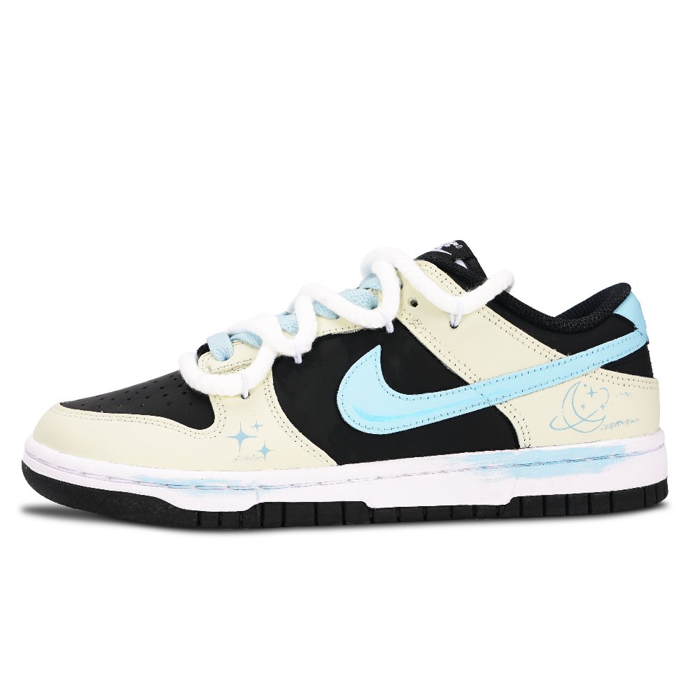 Nike Dunk Anti Slip Wear Resistant Low Top Skateboard Shoes Unisex Yellow