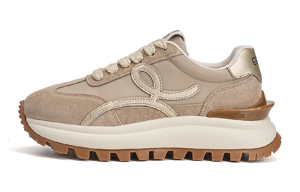 EBLAN Low Top Casual Shoes Women's Apricot