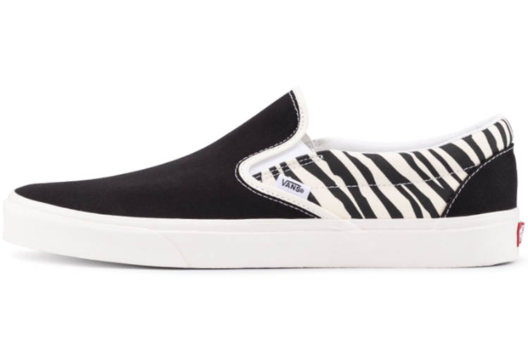 Vans Slip On Classic Mismatched Camo Zebra