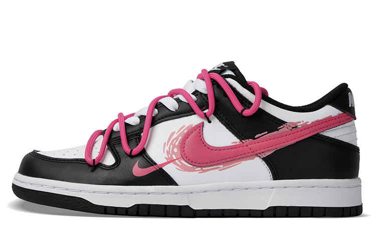 Nike Dunk Low-Top Skateboard Shoes Women's Black