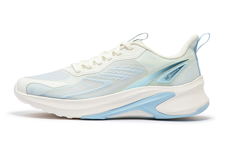 361° Sharp Teeth Slip Resistant, Abrasion Resistant, Breathable Low Top Running Shoes Men's Glacier Blue