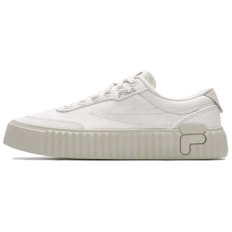 FILA Gear 1S Low-Top Canvas Shoes Women's White