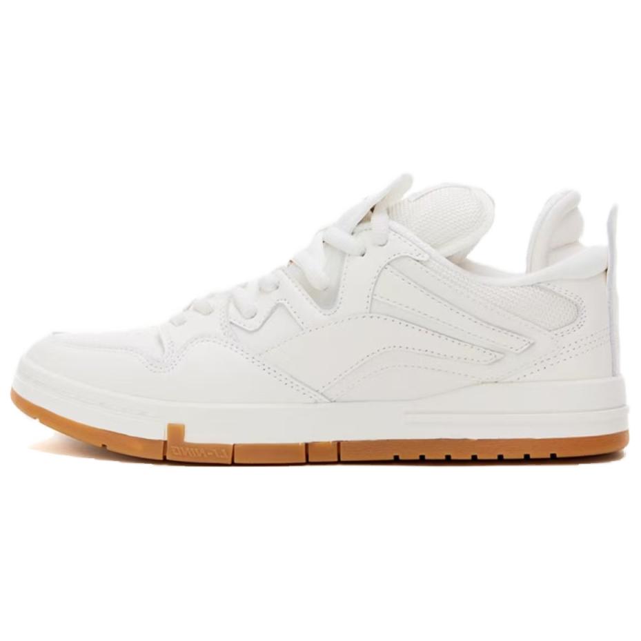 LiNing Wei Wu PRO Ink Bamboo Chinoiserie Coverage Wear-Resistance Balance Low-Top Skateboard Shoes Men's White Gray купить в интернет-магазине Yoocart с быстрой доставкой по России.