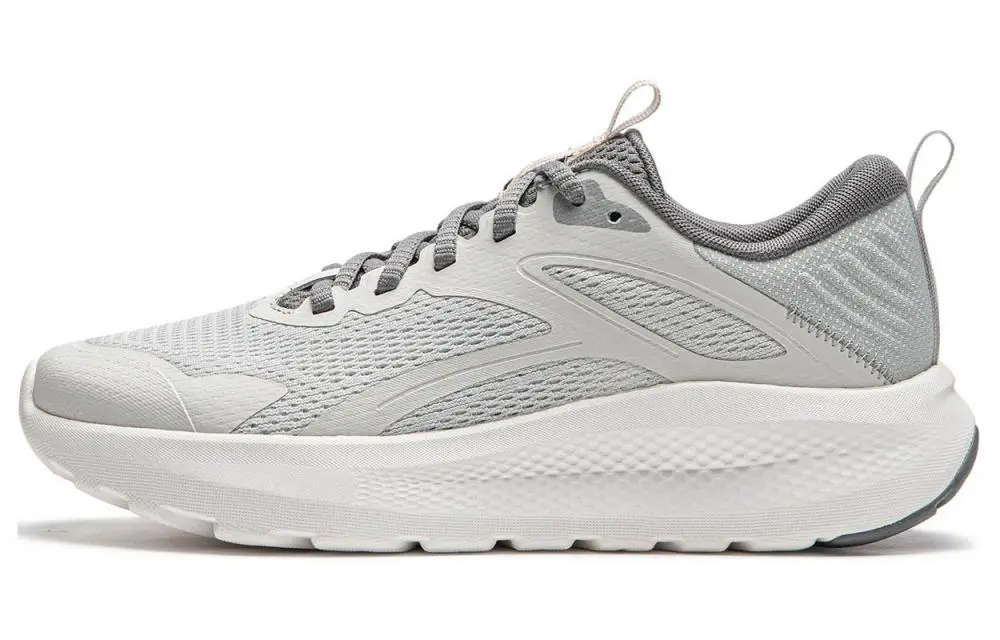 LiNing Abrasion Resistant Slip Resistant Low top Casual Shoes Women's Light Gray