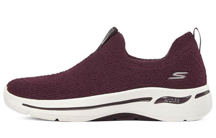 Skechers Go Walk Arch Fit 'Wine Red White' Women's