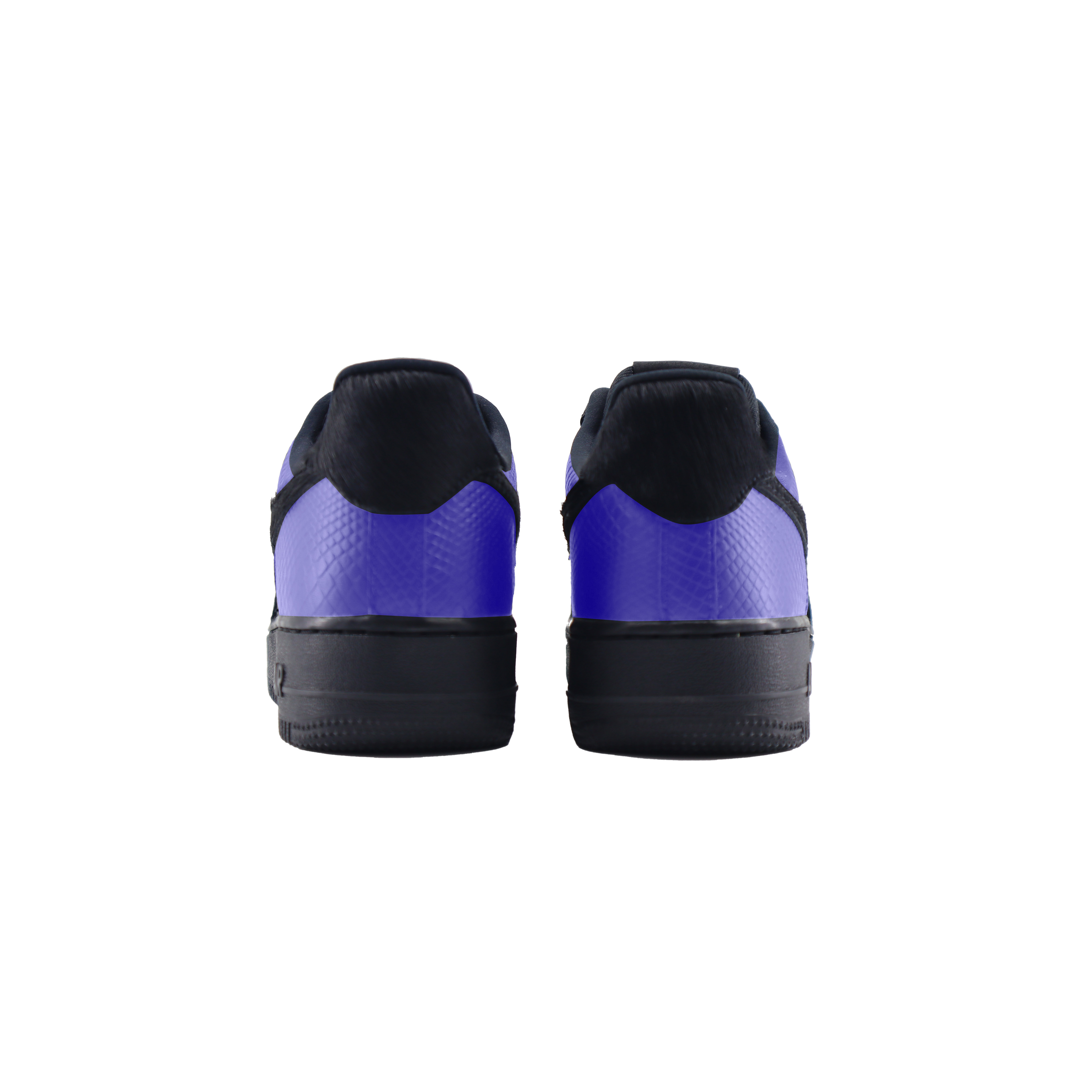 Nike Air Force 1 LOW'Black Animai' Abrasion Resistant Low top Skateboard Shoes Unisex Black Purple купить в интернет-магазине Yoocart с быстрой доставкой по России.