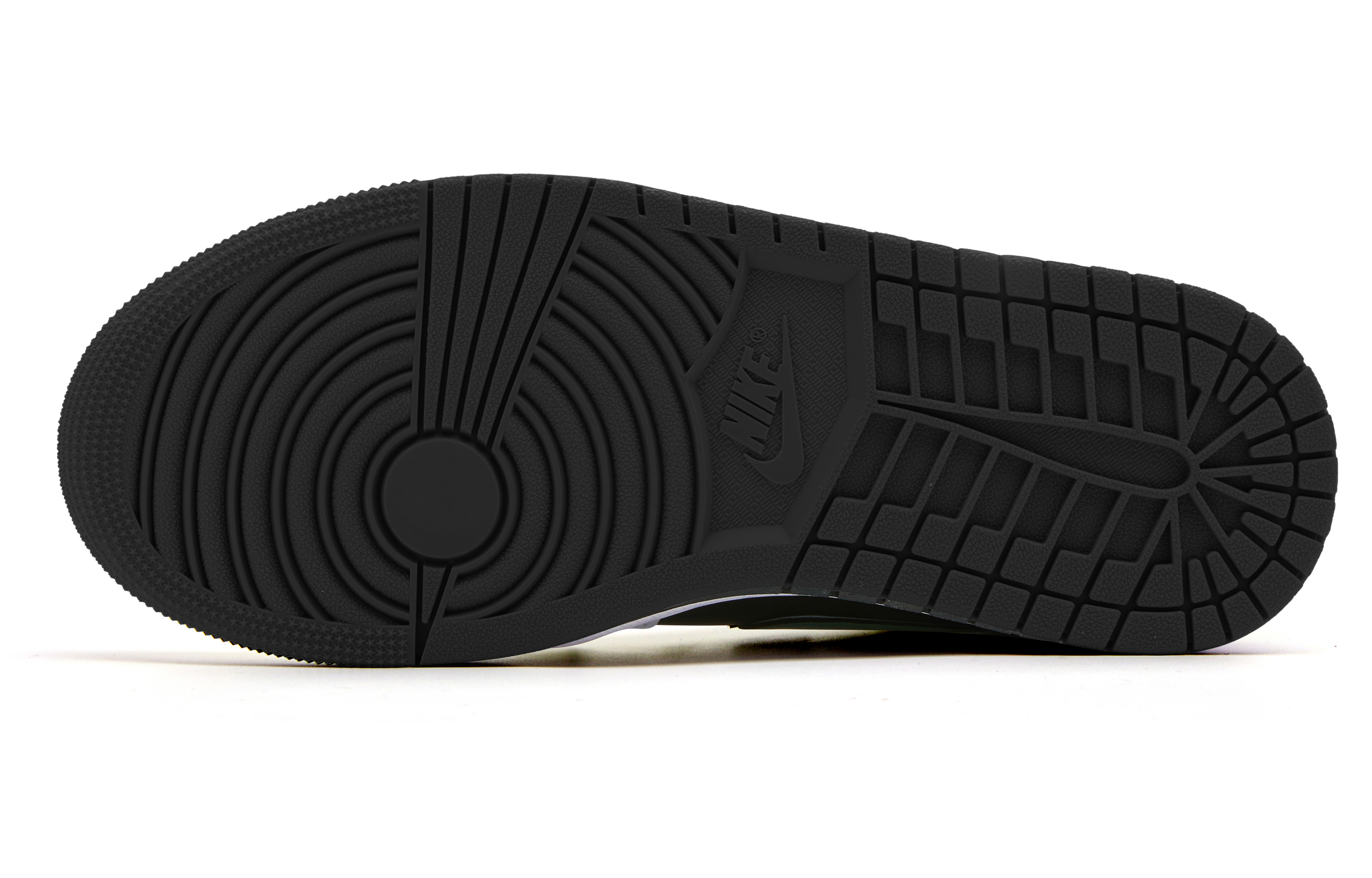 Jordan Air Jordan 1 Low Cushioned Slip-Resistant Low-Top Vintage Basketball Shoes Men's White Green купить в интернет-магазине Yoocart с быстрой доставкой по России.