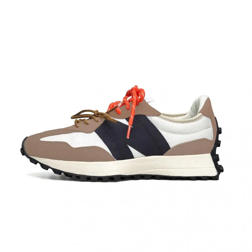 New Balance NB 327 Abrasion Resistant Low top Casual Running Shoes Unisex Black Brown