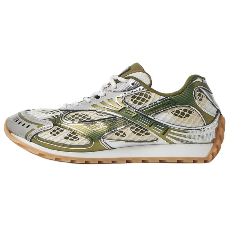Bottega Veneta Orbit Mud White