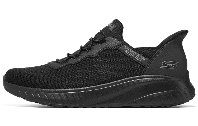 Skechers Hands Free Slip-Ins Wear-resistant And Lightweight Low-Top Casual Shoes Men's Black