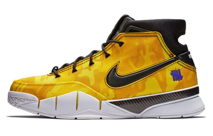 Nike Kobe 1 Protro Undefeated Yellow Camo La Brea