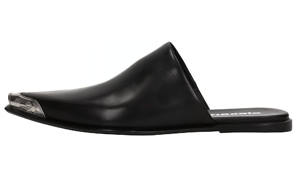 Alexander Wang Closed Toe Slippers Women's Black