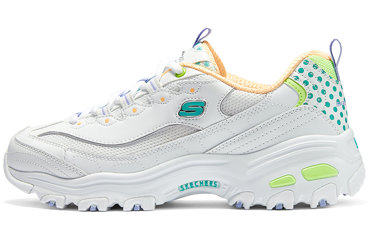 Skechers D'LITES 1.0 Low Top Casual Shoes