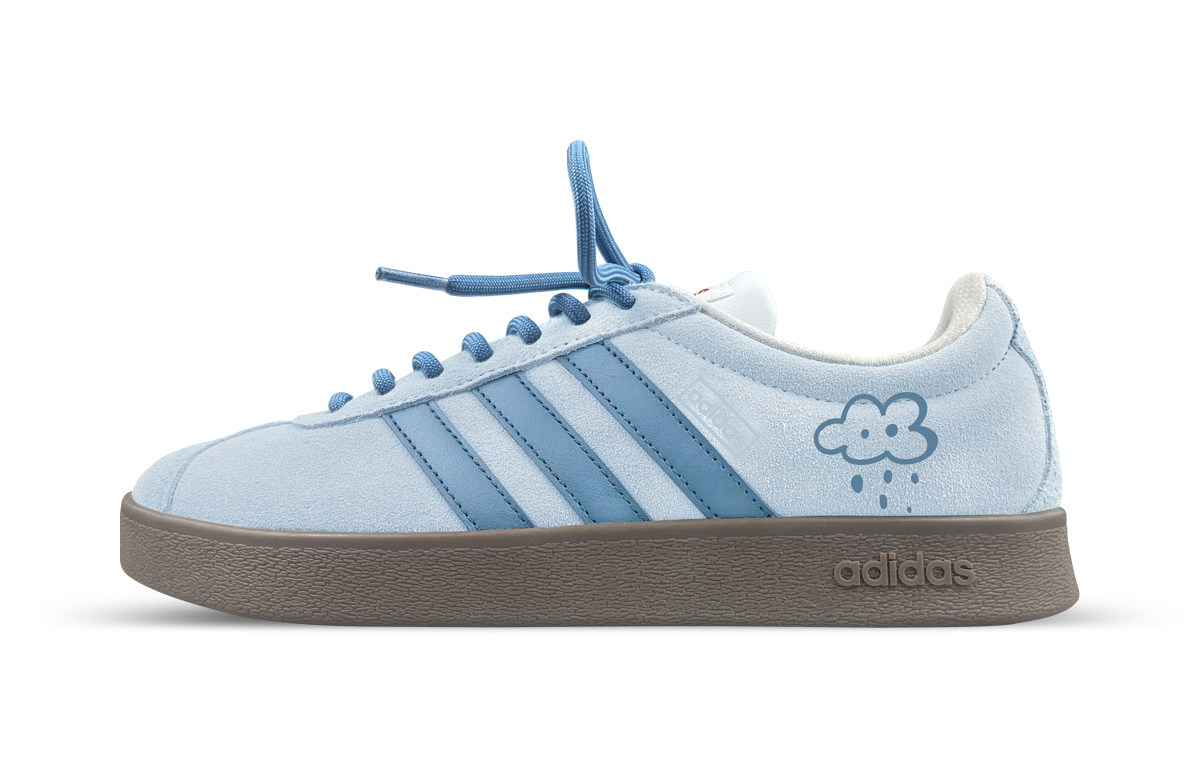 Adidas VL COURT 2.0 Cushioning, Wear Resistant Low top Skateboard Shoes Unisex