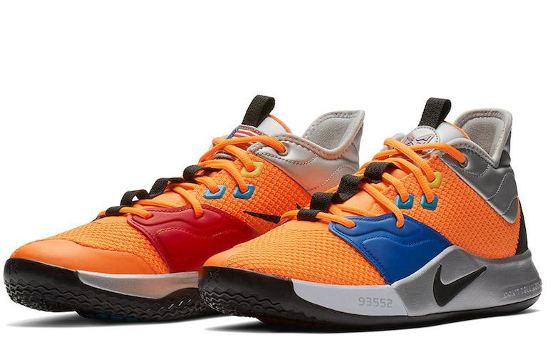 Nike Pg 3 Nasa 3 Orange Gray купить в интернет-магазине Yoocart с быстрой доставкой по России.