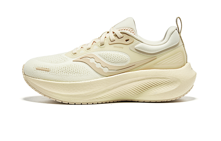 Saucony Surge 3 Cushioning, Breathable, Lightweight Low Top Casual Running Shoes Women's Beige