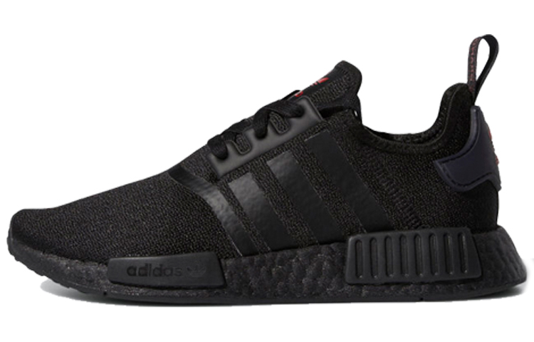 Adidas Nmd R1 Core Black Scarlet Women's