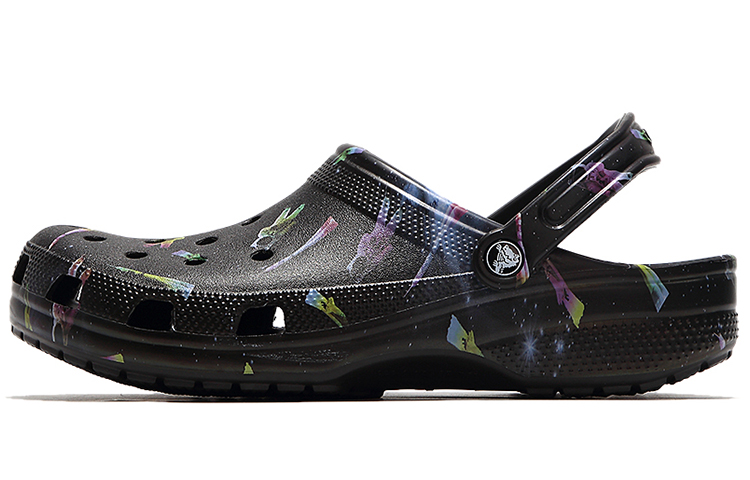 Crocs Classic Clog Casual Breathable Beach Shoes Black Unisex
