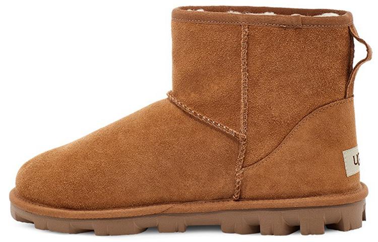 UGG Essential Mini Classic Fleece Lined Brown Women's