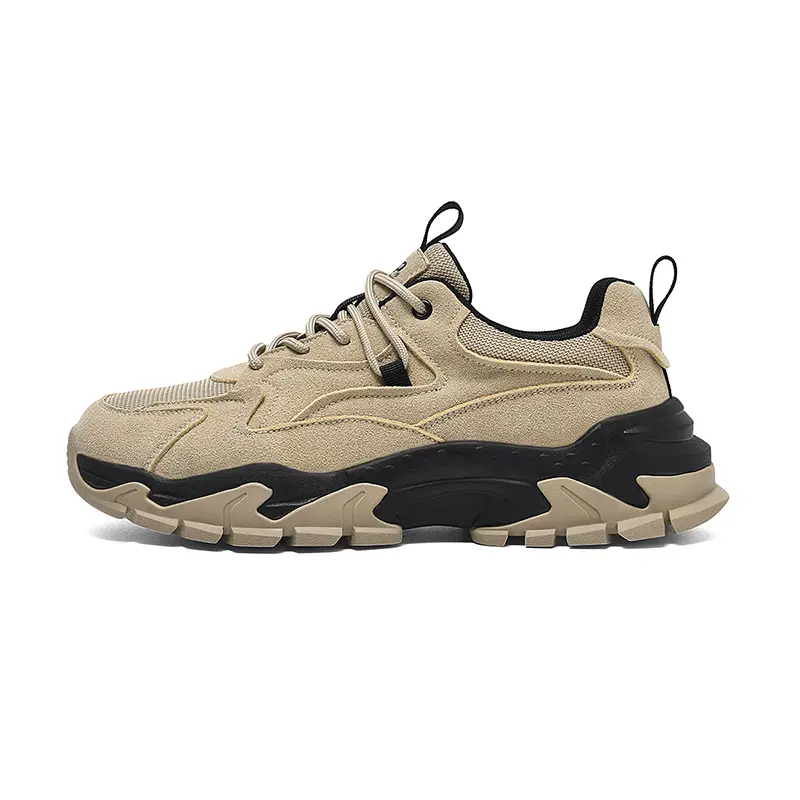 Jeep Low Top Puffy Shoes Men's Sand