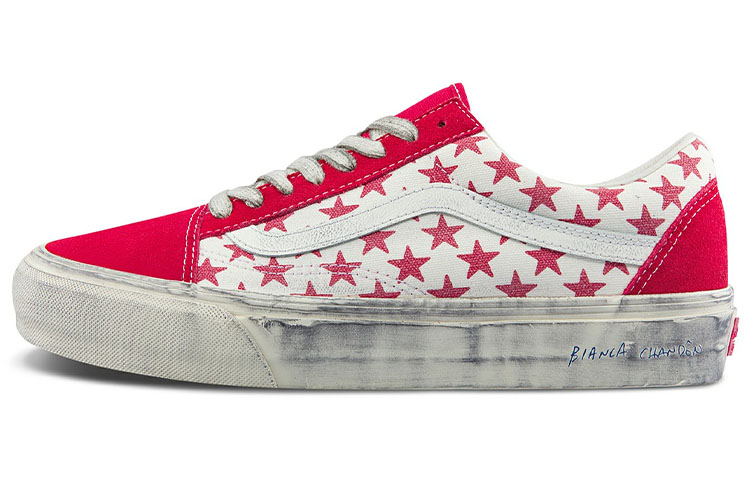 Vans Vault Og Old Skool Lx Bianca Chandon Red White