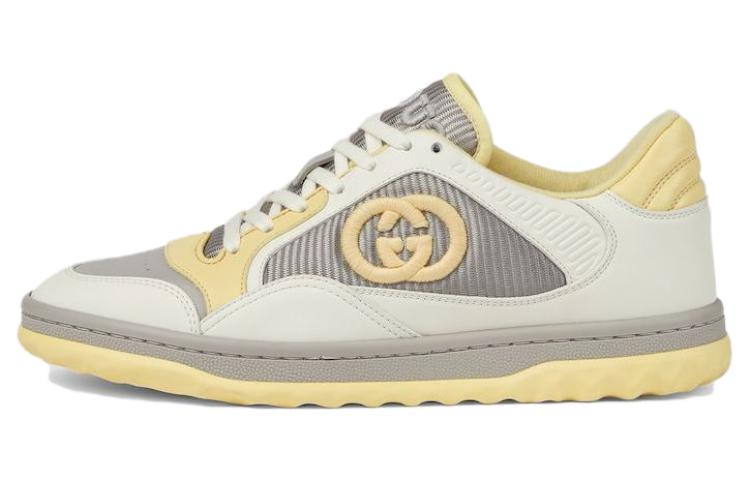 GUCCI MAC80 Low Top Skateboard Shoes Beige