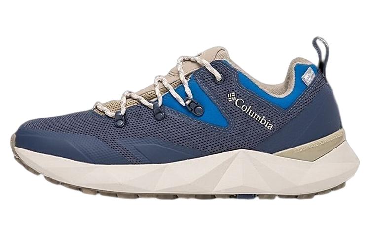 Columbia Facet 60 Low Outdry Cushioning Anti-Slip And Wear-Resistant Low-Top Outdoor Shoes Men's Gray Blue