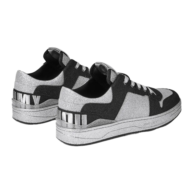 Jimmy Choo Florent Low Top Skateboard Shoes Men's Black