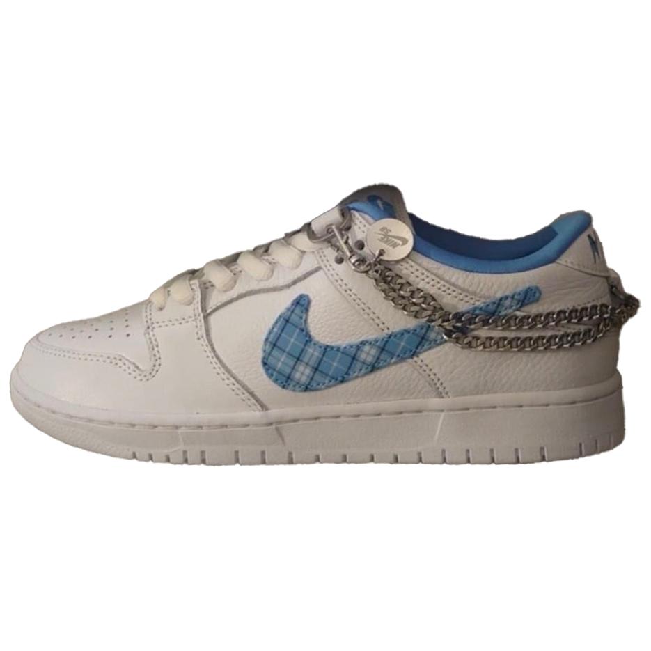 Nike SB Dunk Low Pro X Nicole Hause White And University Blue
