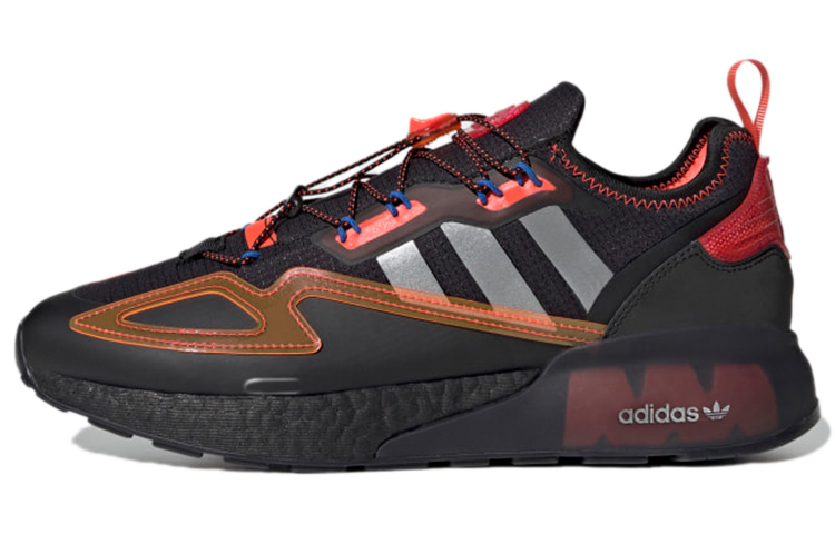 Adidas Zx 2K Boost Core Black Solar Red