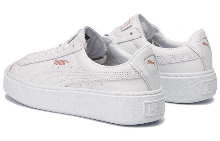 PUMA Basket Platform Metallic 'White Rose Gold' Women's купить в интернет-магазине Yoocart с быстрой доставкой по России.