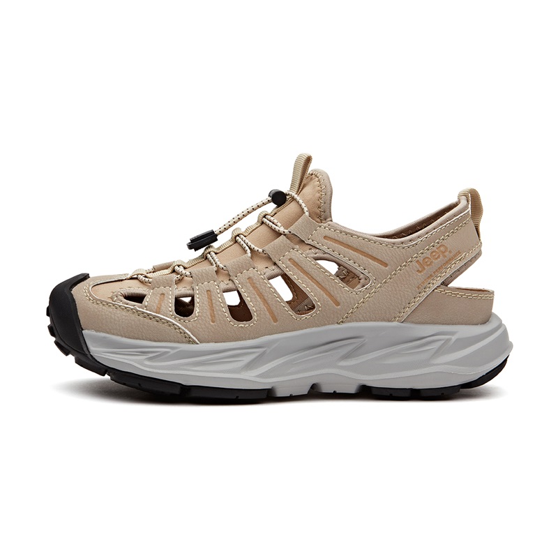 Jeep Rubber Sole Abrasion-Resistant Slip-Resistant Wrap-toe Slippers Men's Sand