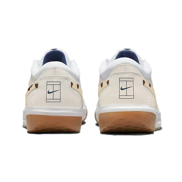 Nike Court Lite 3 Light Yellow Milk Coffee Panda Paw Anti-Slip Wear-Resistant Low-Top Tennis Shoes Men's White купить в интернет-магазине Yoocart с быстрой доставкой по России.