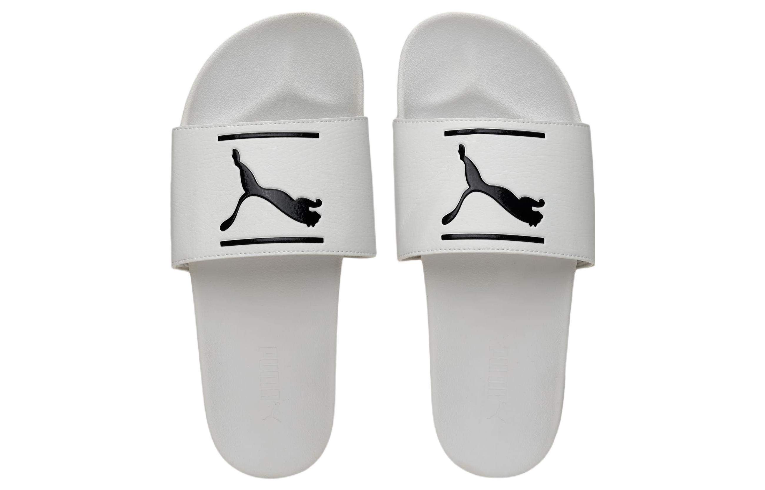 PUMA Leadcat Future Comfort Slide 'White Black' купить в интернет-магазине Yoocart с быстрой доставкой по России.