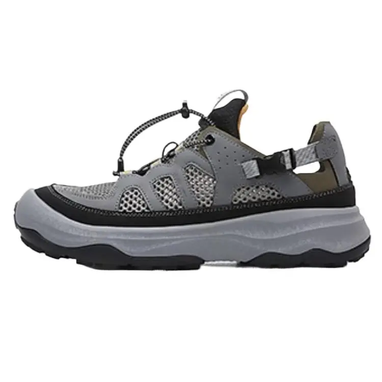 Jeep Cushioning, Slip Resistant, Abrasion Resistant, Coverage, Rebound Low Top Hiking Shoes Men's Gray