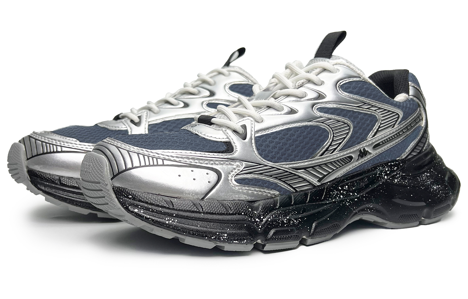 Kappa Cushioned Wear-Resistant Breathable Low-Top Running Shoes Unisex Black Blue купить в интернет-магазине Yoocart с быстрой доставкой по России.